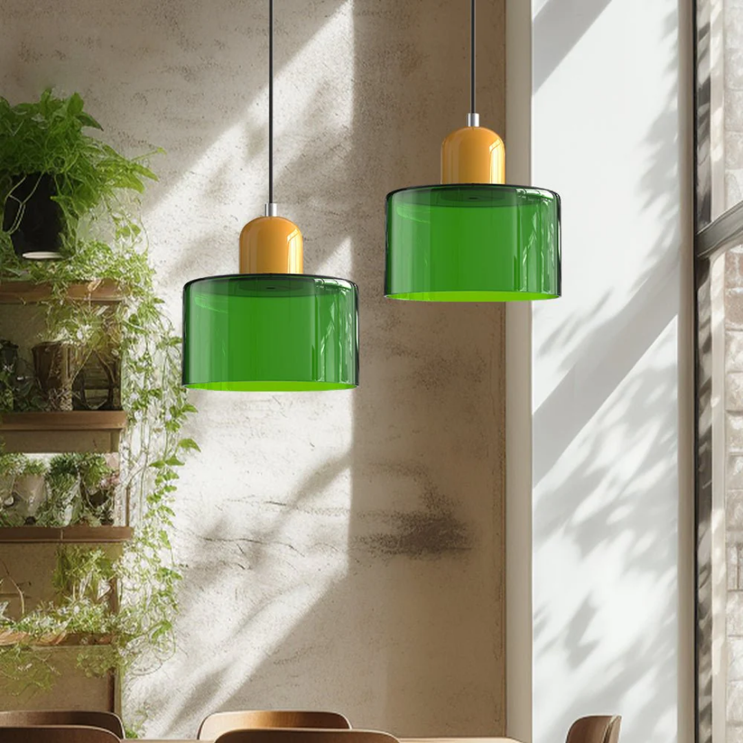 Glass Pendant Light Retro