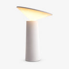 Cordless Rechargeable LED Table Lamp Tilting Cone Head Dimmable