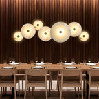 Alabaster LED Wall Light Round