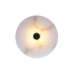 Alabaster LED Wall Light Round