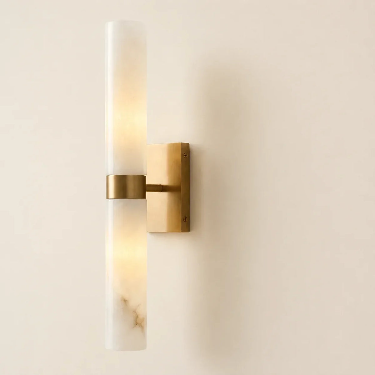 Alabaster Tube Wall Sconce LED