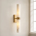 Alabaster Tube Wall Sconce LED