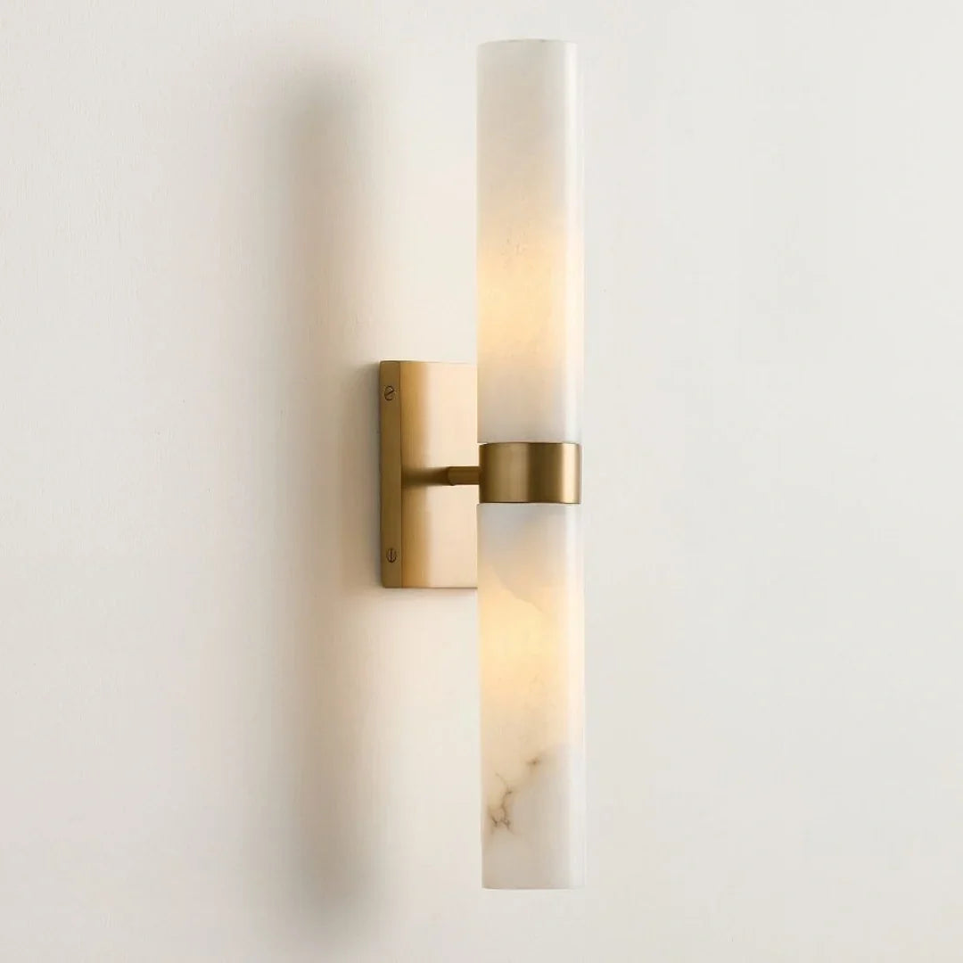 Alabaster Tube Wall Sconce LED