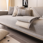 Alva | Textured Weave Anti-Slip Sofa Cover