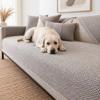 Alva | Textured Weave Anti-Slip Sofa Cover