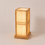 Bamboo Table Lamp Lantern