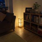 Bamboo Table Lamp Lantern