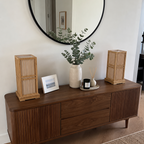 Bamboo Table Lamp Lantern