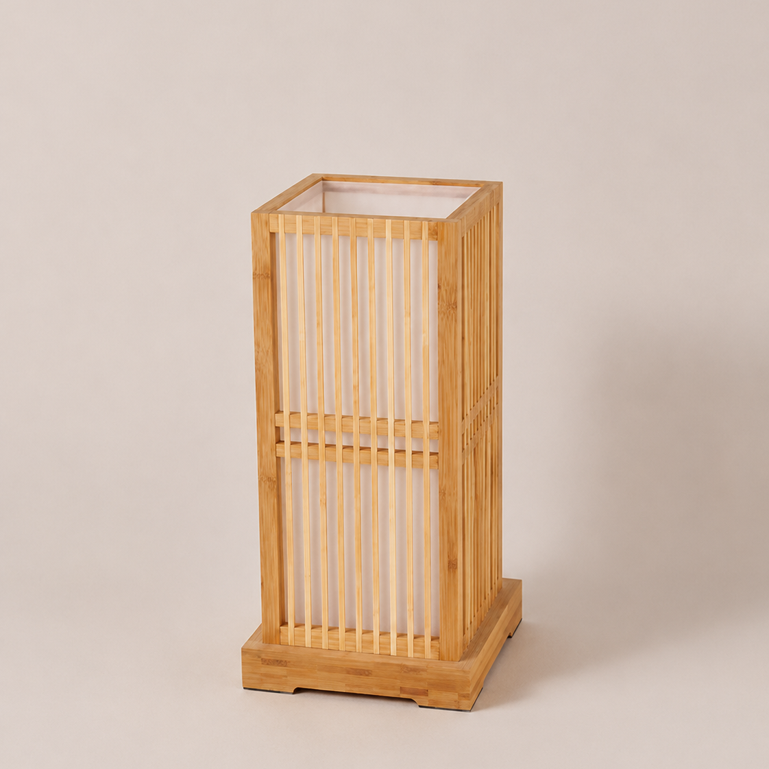 Bamboo Table Lamp Lantern