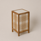 Bamboo Table Lamp Lattice