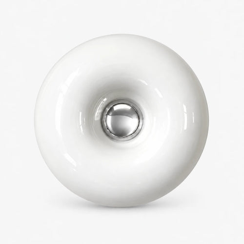 Bauhaus Donut Table Lamp and Wall Sconce Glass Dimmable