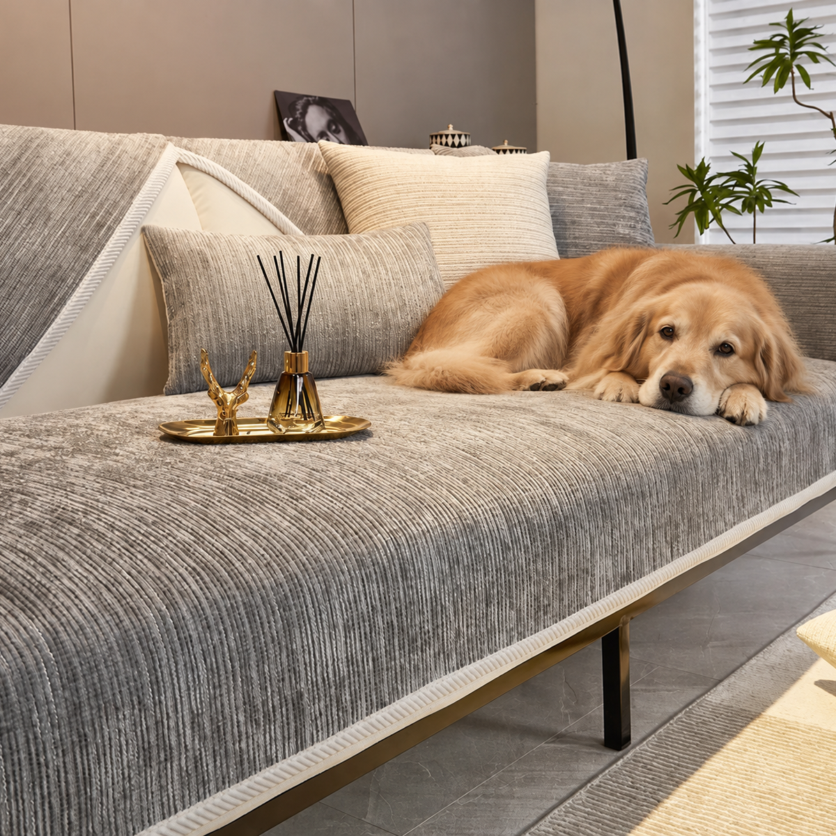 Brekka | Anti-Slip Sofa Cover