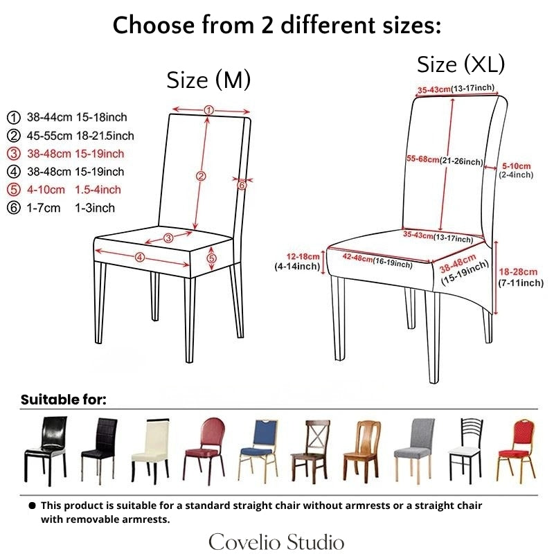Nela | Stretch Dining Chair Cover