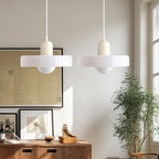 Colored Glass Pendant Light 2-Light Linear