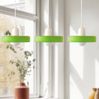 Colored Glass Pendant Light 3-Light Linear