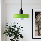 Colored Glass Pendant Light Retro