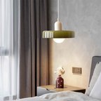 Colored Glass Pendant Light Retro