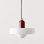 Colored Glass Pendant Light Retro