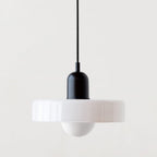 Colored Glass Pendant Light Retro