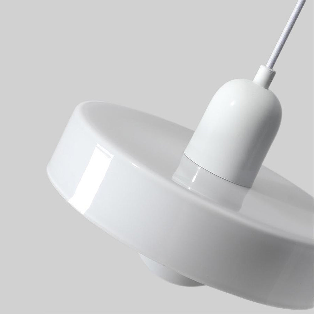 Colored Glass Pendant Light Retro
