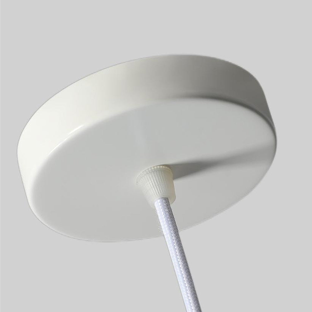 Colored Glass Pendant Light Retro
