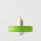 Colored Glass Pendant Light Retro