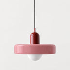 Colored Glass Pendant Light Retro