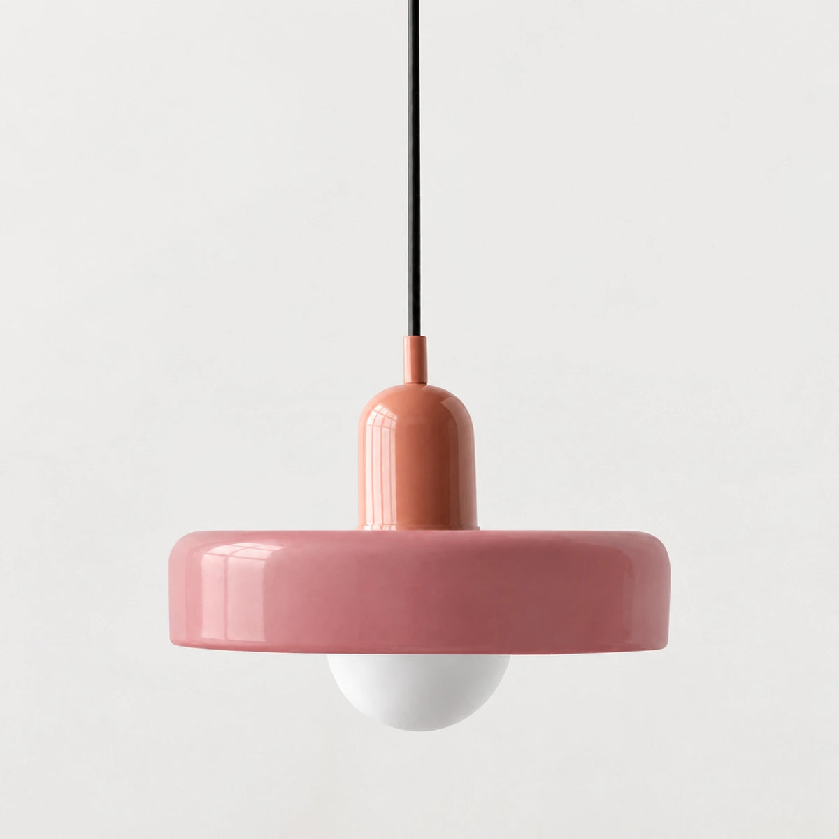 Colored Glass Pendant Light Retro