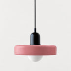Colored Glass Pendant Light Retro