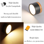 Compact Round LED Surface Mount Ceiling Light