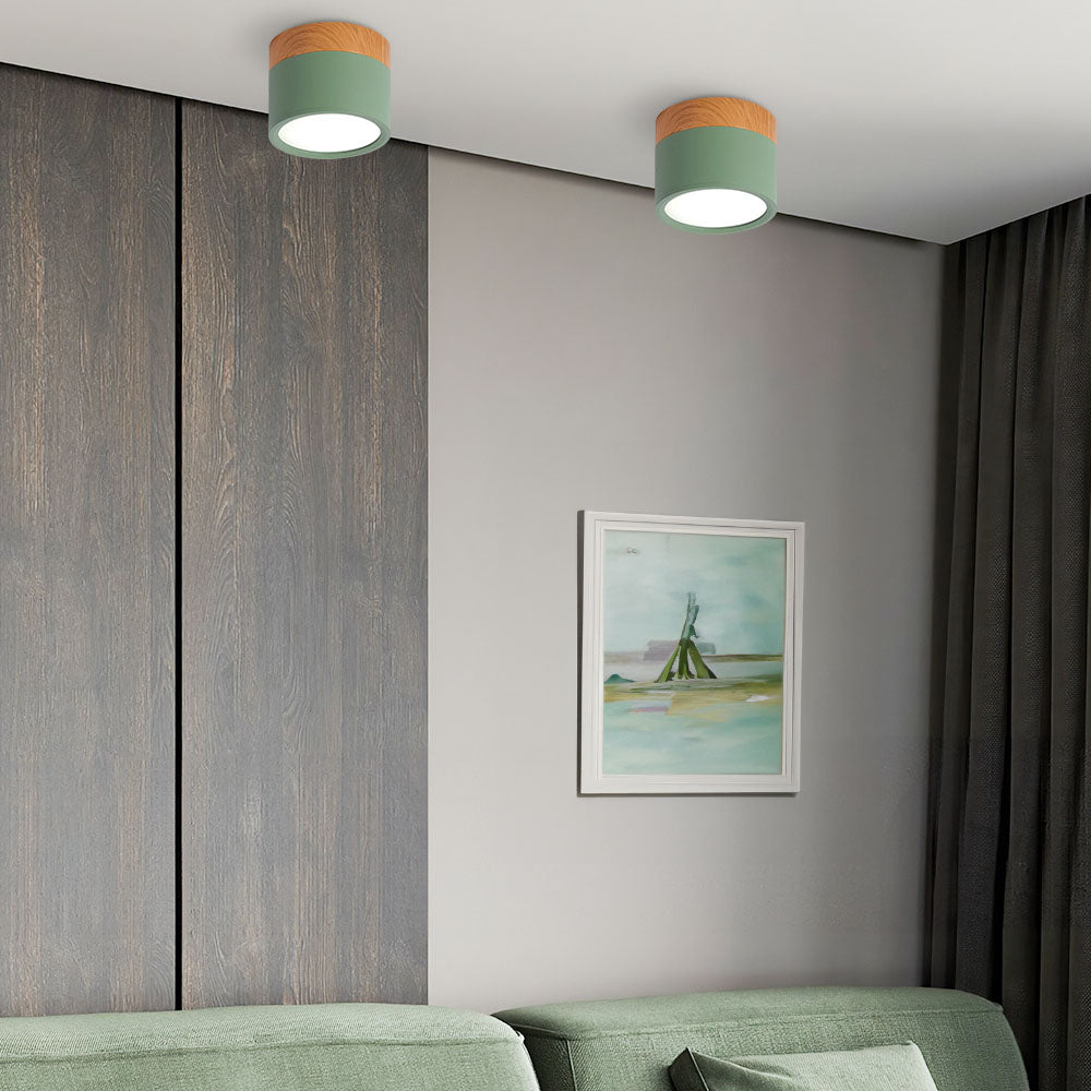 Compact Round LED Surface Mount Ceiling Light