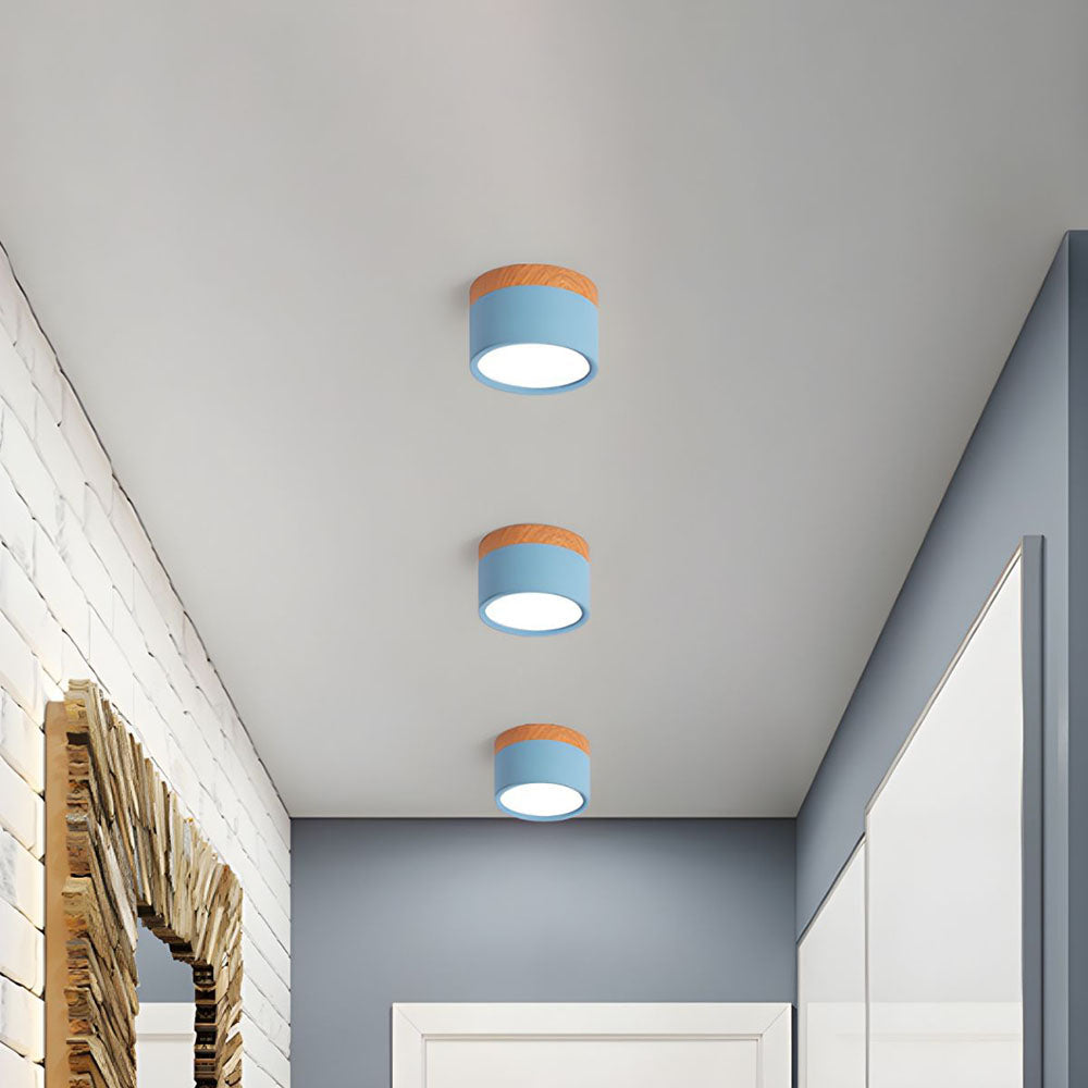 Compact Round LED Surface Mount Ceiling Light