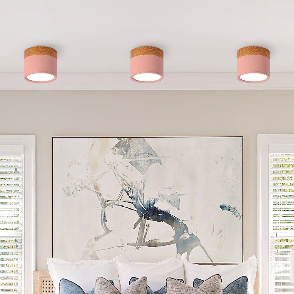Compact Round LED Surface Mount Ceiling Light
