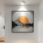 Compact Round LED Surface Mount Ceiling Light