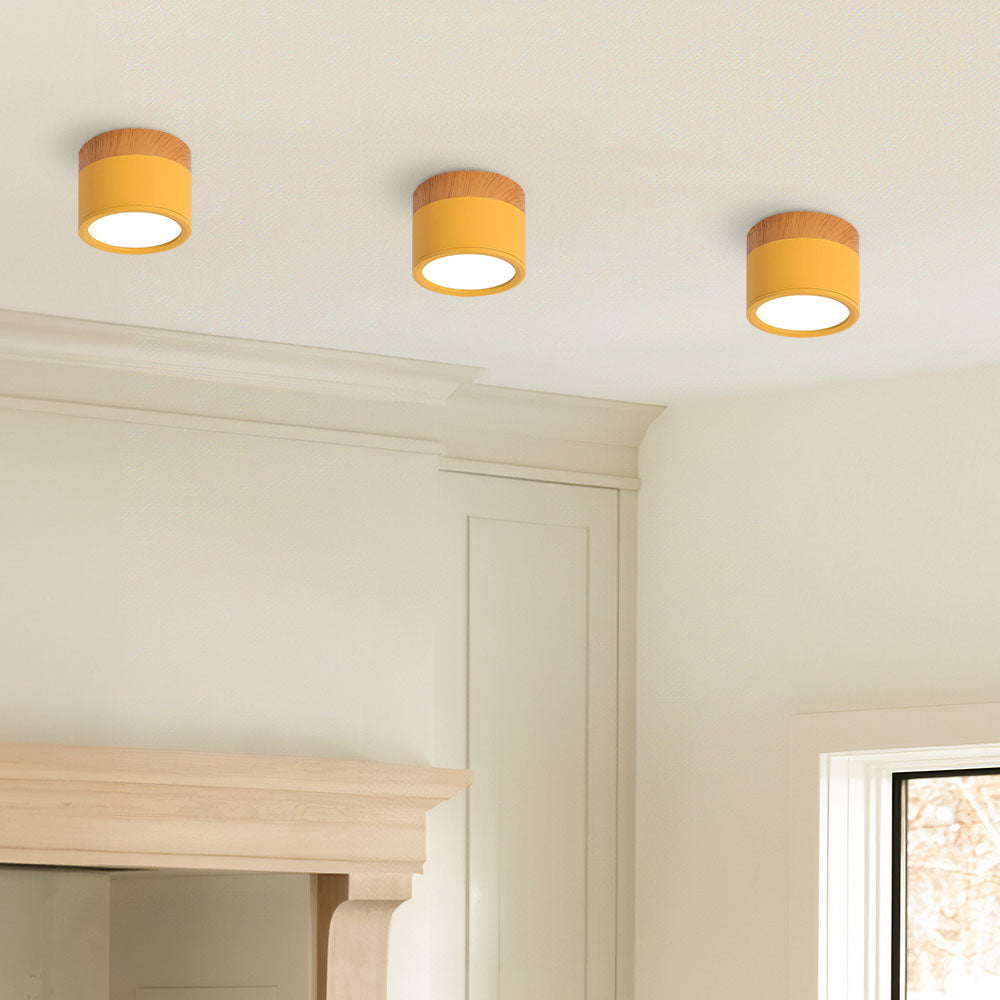 Compact Round LED Surface Mount Ceiling Light