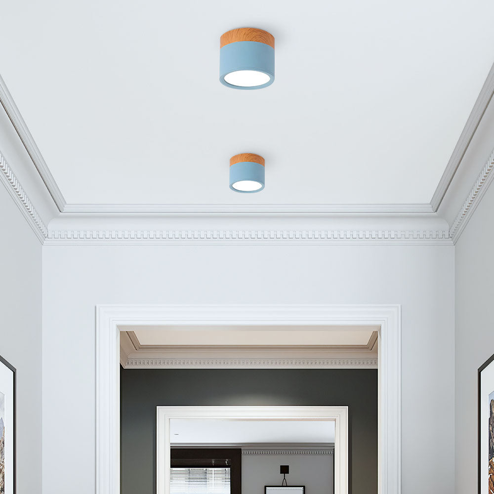 Compact Round LED Surface Mount Ceiling Light
