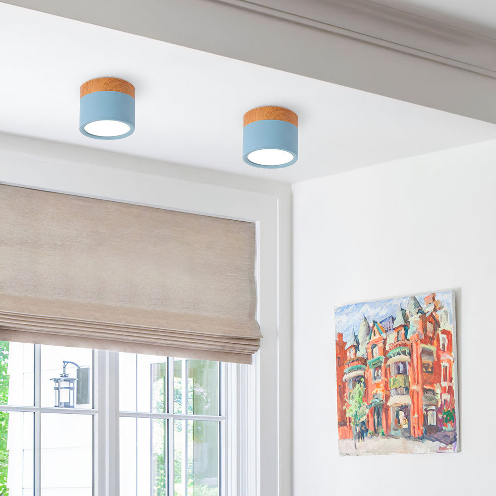 Compact Round LED Surface Mount Ceiling Light