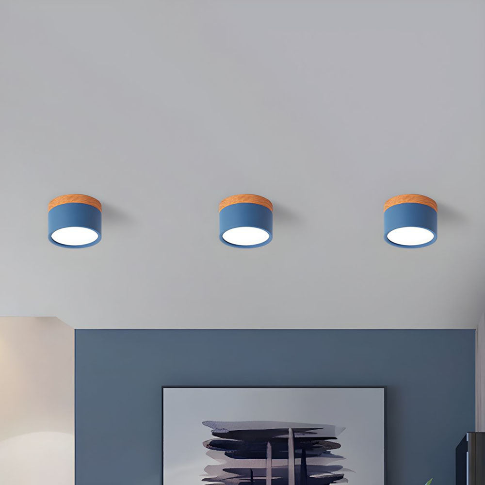 Compact Round LED Surface Mount Ceiling Light