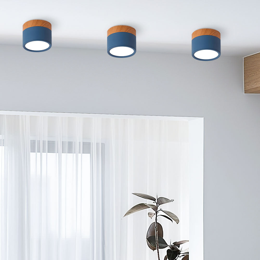 Compact Round LED Surface Mount Ceiling Light