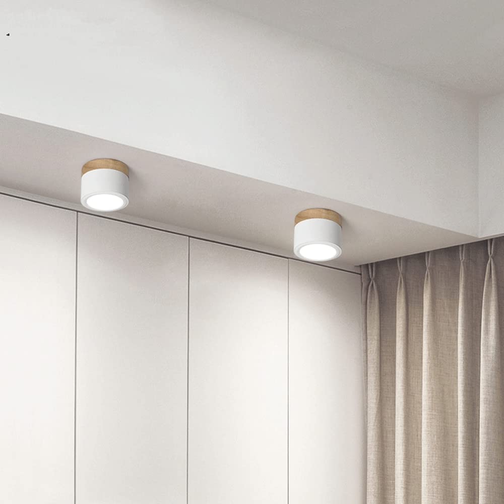 Compact Round LED Surface Mount Ceiling Light