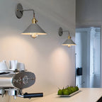 Cone Shade Metal Wall Sconce