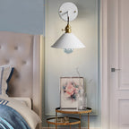 Cone Shade Metal Wall Sconce
