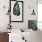 Cone Shade Metal Wall Sconce