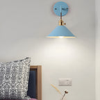 Cone Shade Metal Wall Sconce