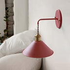 Cone Shade Metal Wall Sconce