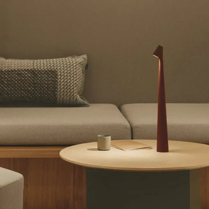 Cordless Rechargeable Table Lamp Dimmable Minimalist