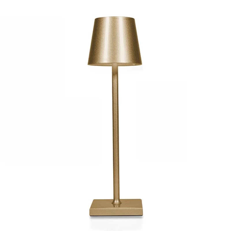 Cordless Touch Table Lamp Rechargeable Dimmable Metal