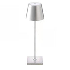 Cordless Touch Table Lamp Rechargeable Dimmable Metal