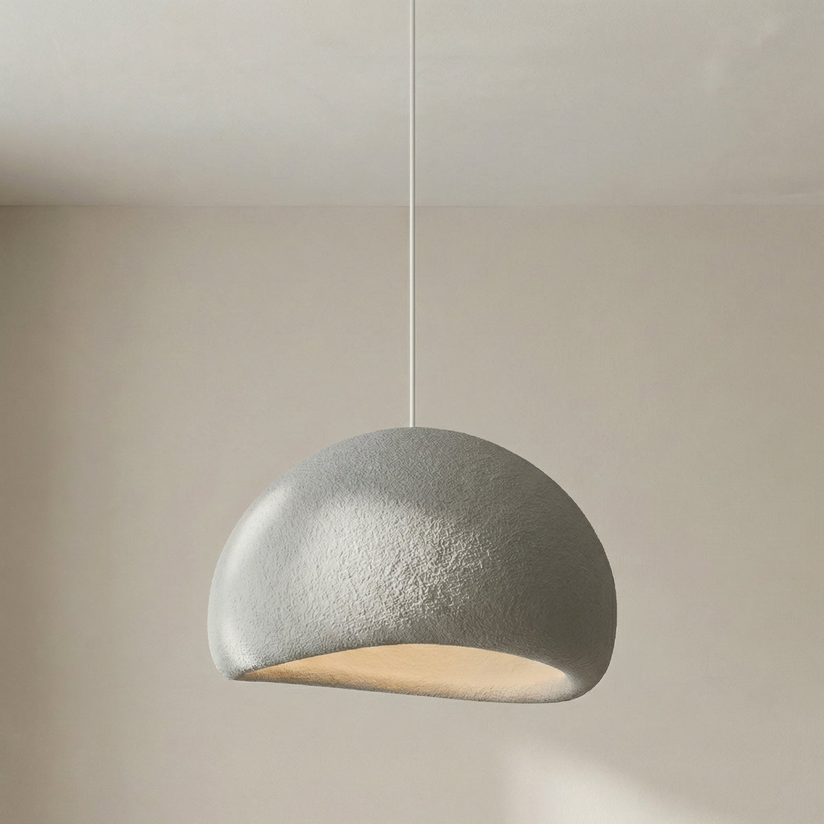 Dome Pendant Light Textured Finish