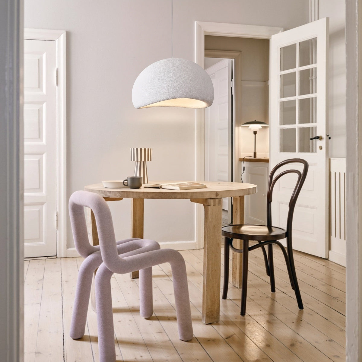 Dome Pendant Light Textured Finish